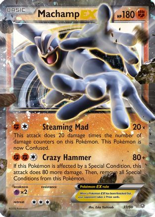 Machamp EX 037/98  - Holofoil