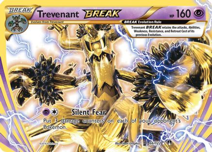 Trevenant BREAK 066/122  - Holofoil