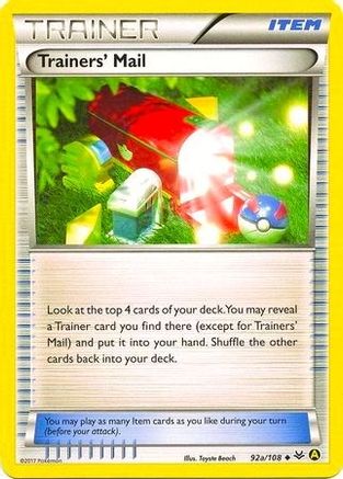 Trainers' Mail 92a/108