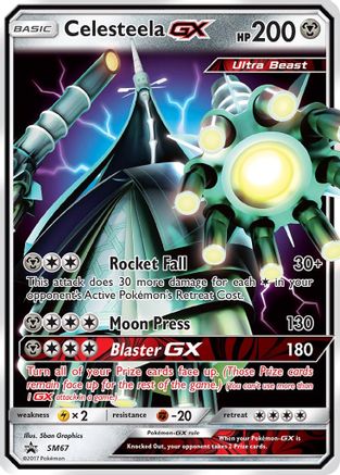 Celesteela GX SM67  - Holofoil