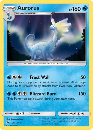 Aurorus 028/131  - Holofoil