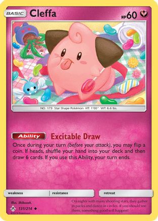Cleffa 131/214  - Reverse Holofoil