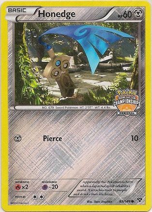 Honedge 083/146  - Reverse Holofoil