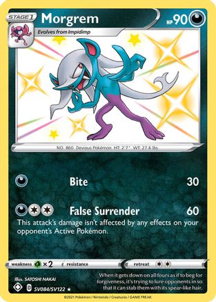 Morgrem SV084/SV122  - Holofoil