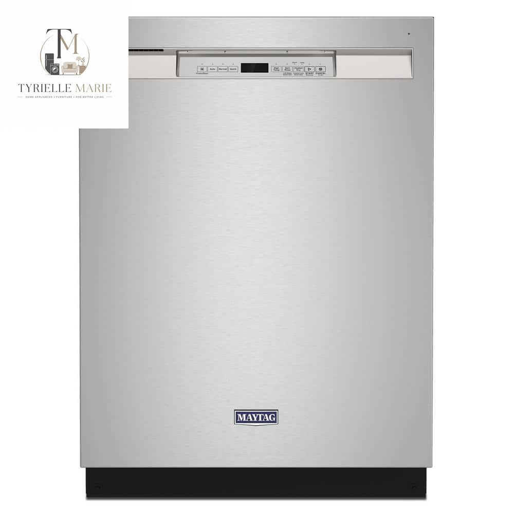 24" Built-In Dishwasher – Fingerprint-Resistant Stainless Steel, 50 dBA, Dual Power Filtration, Steam & Heated Dry