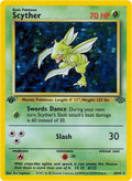 Scyther (10) (10/64) (Unlimited Holofoil) [Jungle]