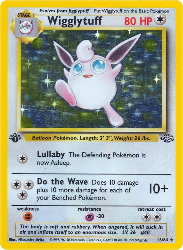 Wigglytuff (16) (16/64) (Unlimited Holofoil) [Jungle]