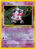 Mr. Mime (6) (06/64) (1st Edition Holofoil) [Jungle]