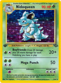 Nidoqueen (7) (07/64) (1st Edition Holofoil) [Jungle]