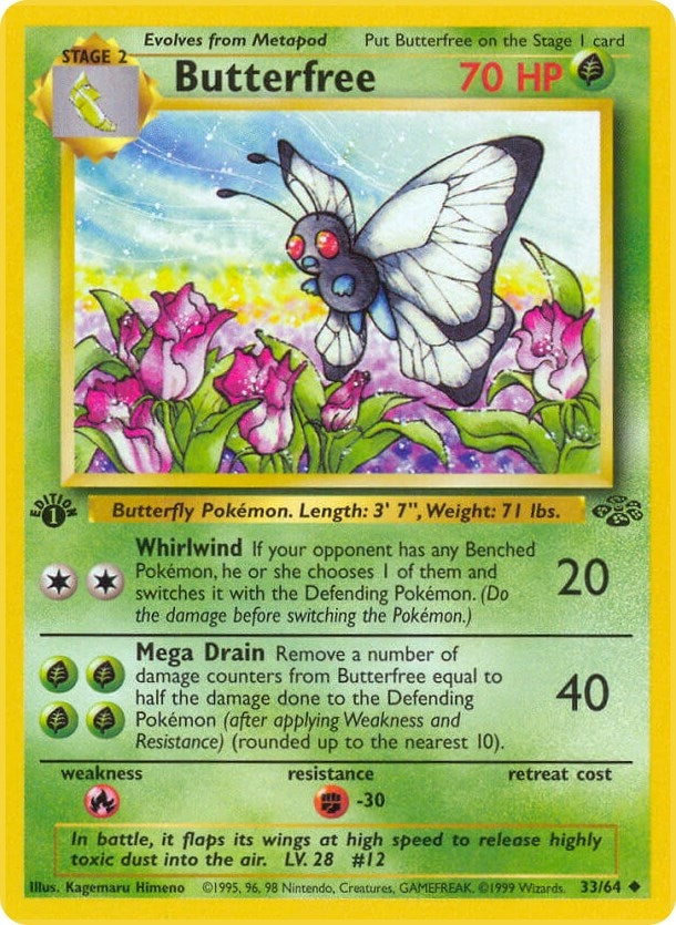 Butterfree (33/64) (Unlimited) [Jungle]