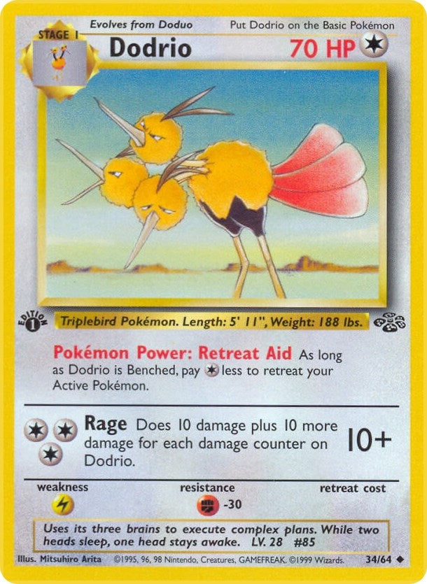 Dodrio (34/64) (Unlimited) [Jungle]