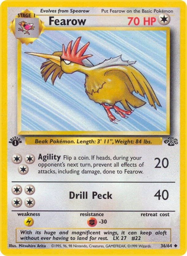 Fearow (36/64) (1st Edition) [Jungle]