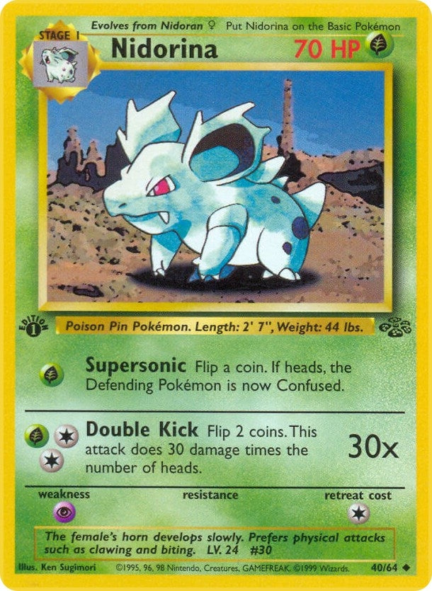 Nidorina (40/64) (Unlimited) [Jungle]
