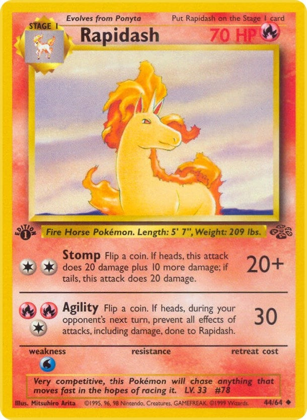 Rapidash (44/64) (Unlimited) [Jungle]