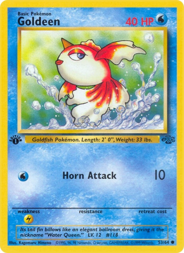 Goldeen (53/64) (1st Edition) [Jungle]