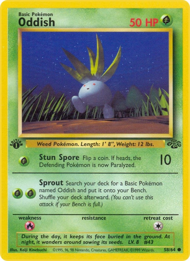 Oddish (58/64) (Unlimited) [Jungle]