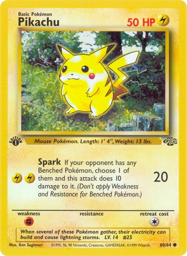 Pikachu (60/64) (Unlimited) [Jungle]