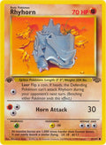 Rhyhorn (61/64) (1st Edition) [Jungle]