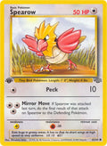 Spearow (62/64) (1st Edition) [Jungle]