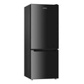 7.1 Cu. Ft. Bottom Freezer Refrigerator – Compact Double Door Fridge with Adjustable Shelves, Crisper Drawer & Reversible Door