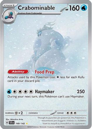 Crabominable 149/142  - Holofoil