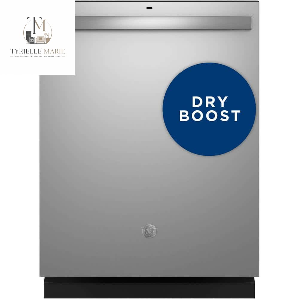 24" Built-In Top Control Dishwasher – 52 dBA, 16 Place Settings, Sanitize, Dry Boost & Stainless Steel