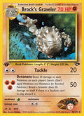 Brock's Graveler (034/132) (Unlimited) [Gym Challenge]