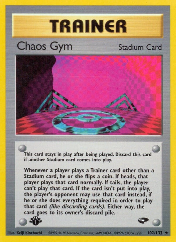 Chaos Gym (102/132) (Unlimited) [Gym Challenge]