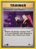 Giovanni's Last Resort (105/132) (Unlimited) [Gym Challenge]