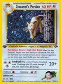 Giovanni's Persian (008/132) (1st Edition Holofoil) [Gym Challenge]