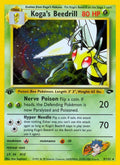 Koga's Beedrill (009/132) (Unlimited Holofoil) [Gym Challenge]