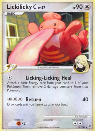 Lickilicky C 030  - Reverse Holofoil