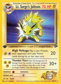 Lt. Surge's Jolteon (028/132) (1st Edition) [Gym Challenge]