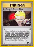 Lt. Surge's Secret Plan (107/132) (Unlimited) [Gym Challenge]