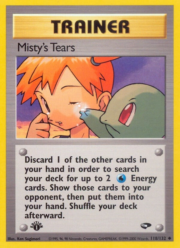 Misty's Tears (118/132) (Unlimited) [Gym Challenge]
