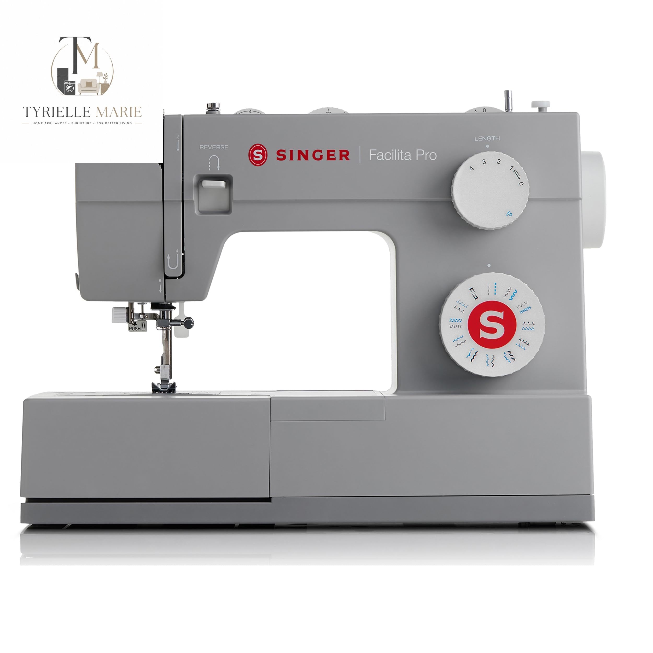 4423 Meltwater Blue Heavy Duty Sewing Machine – 1,100 Stitches/Min, 97 Stitch Applications, 50% More Power & Accessories