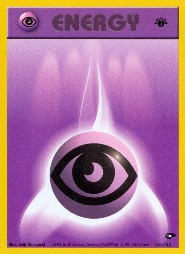 Psychic Energy (131/132) (Unlimited) [Gym Challenge]