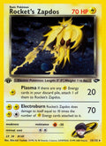 Rocket's Zapdos (015/132) (1st Edition Holofoil) [Gym Challenge]
