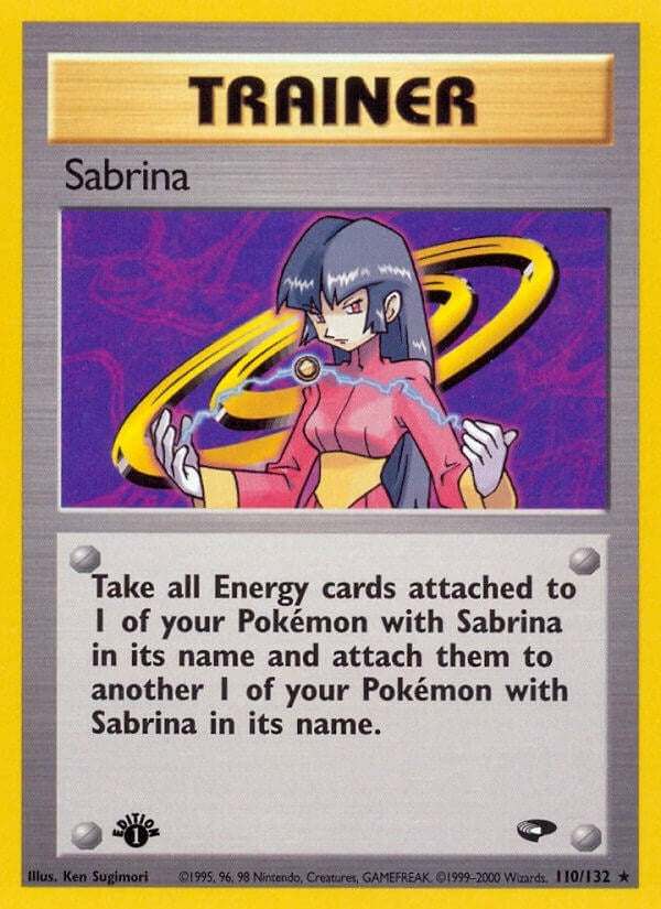 Sabrina (110) (110/132) (1st Edition) [Gym Challenge]