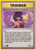 Sabrina's Psychic Control (121/132) (Unlimited) [Gym Challenge]