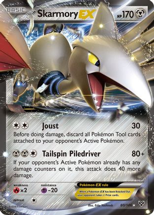 Skarmory EX 080/146  - Holofoil
