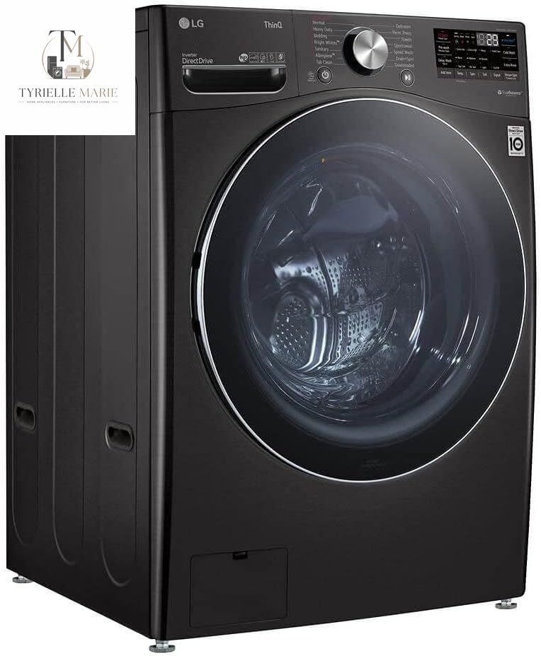 LG 5.0 Cu. Ft. Mega Capacity Smart Front Load Washer – TurboWash 360, Built-In Intelligence & WiFi