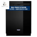 24" Built-In Dishwasher – Fingerprint-Resistant Stainless Steel, 50 dBA, Dual Power Filtration, Steam & Heated Dry
