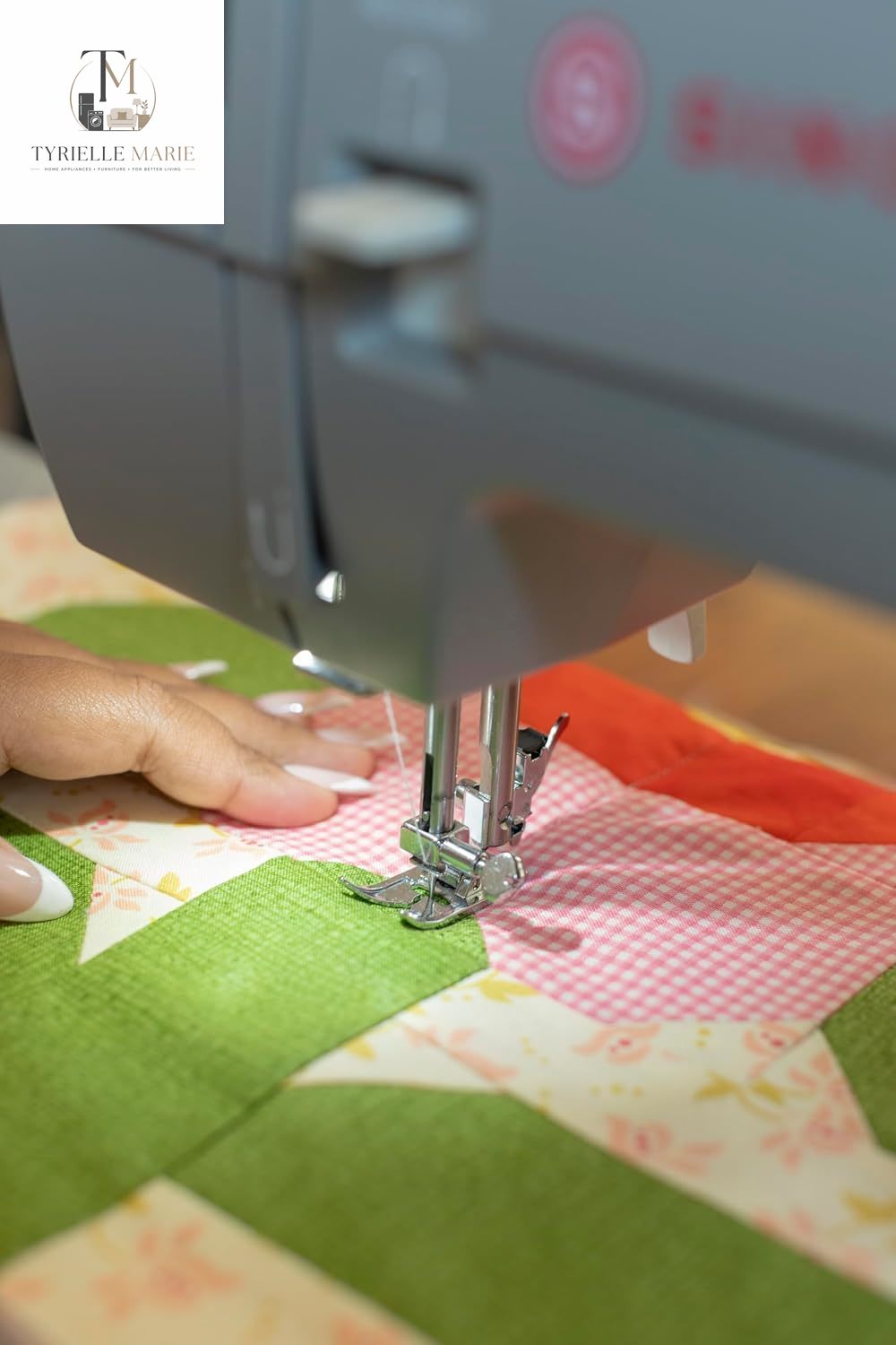 4452 Heavy Duty Sewing Machine Bundle – 1,100 Stitches/Min, 110 Stitch Applications, Extension Table & Bonus Presser Feet