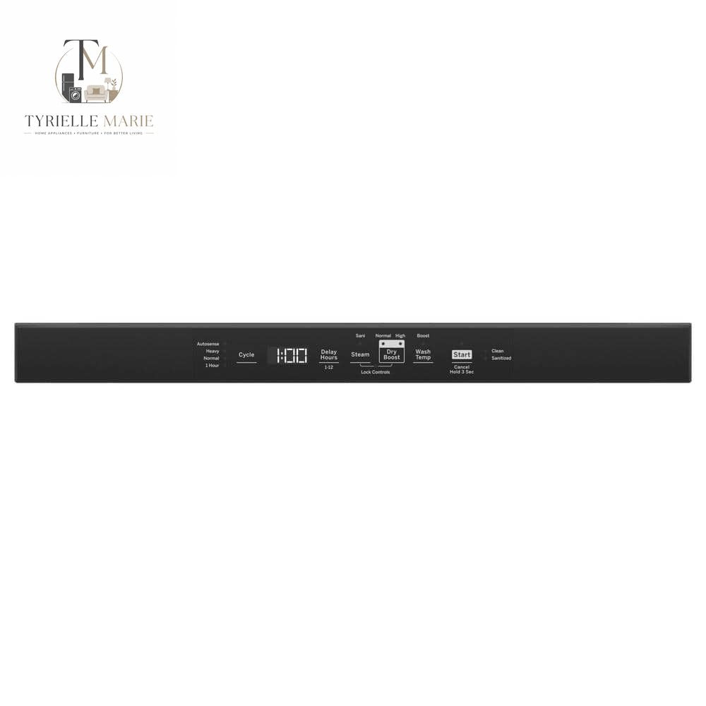 24" Built-In Top Control Dishwasher – 52 dBA, 16 Place Settings, Sanitize, Dry Boost & Stainless Steel