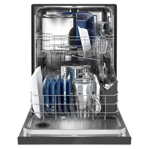 24" Built-In Dishwasher – Fingerprint-Resistant Stainless Steel, 50 dBA, Dual Power Filtration, Steam & Heated Dry